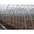 Single-span steel structure greenhouse frame